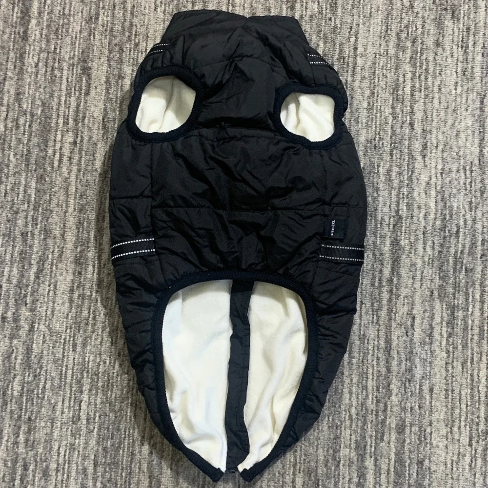 Gyvazla Dog Winter Coat Waterproof Puffer Vest Built-in Harness‎ 3XL